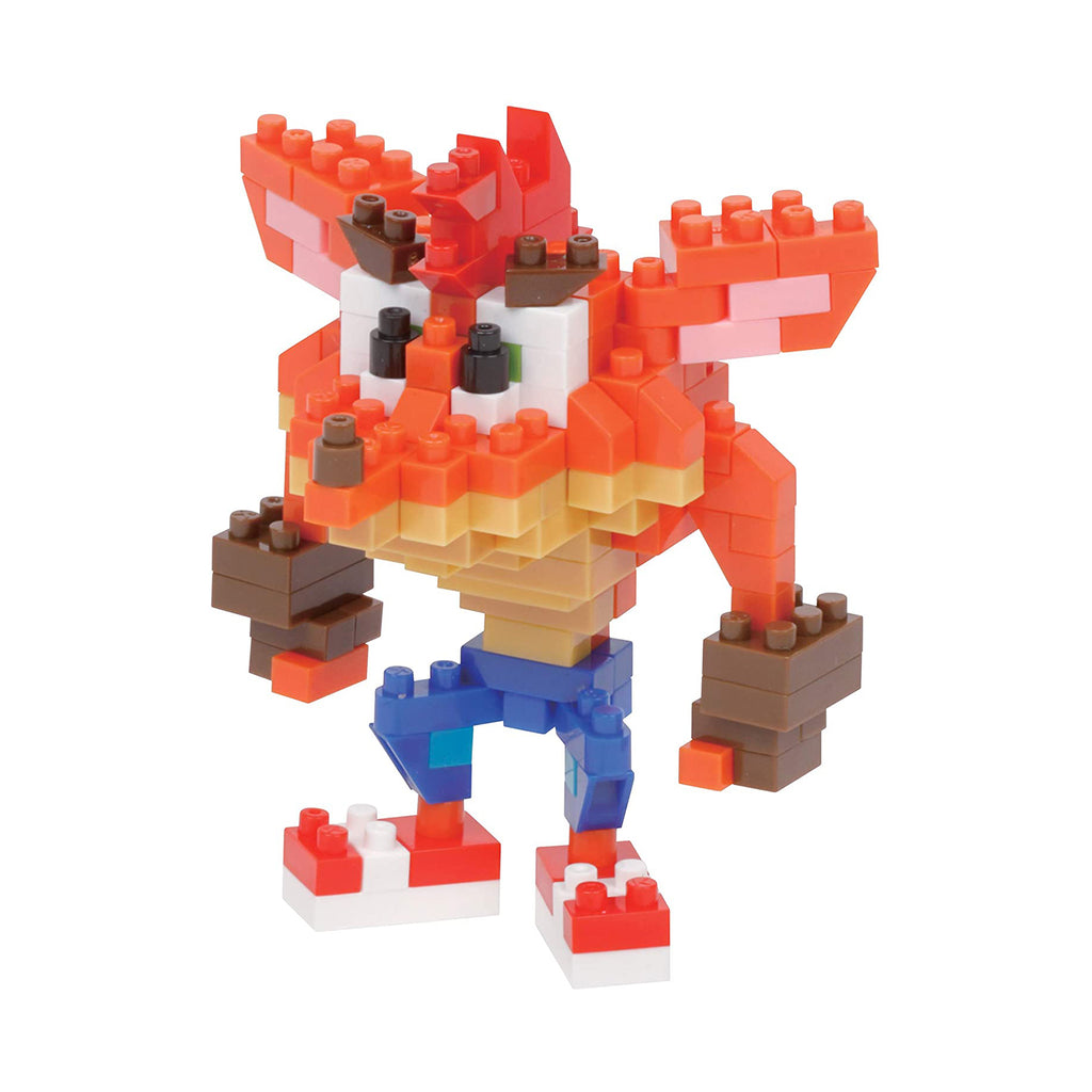Nanoblock Crash Bandicoot Crash Building Set - Radar Toys