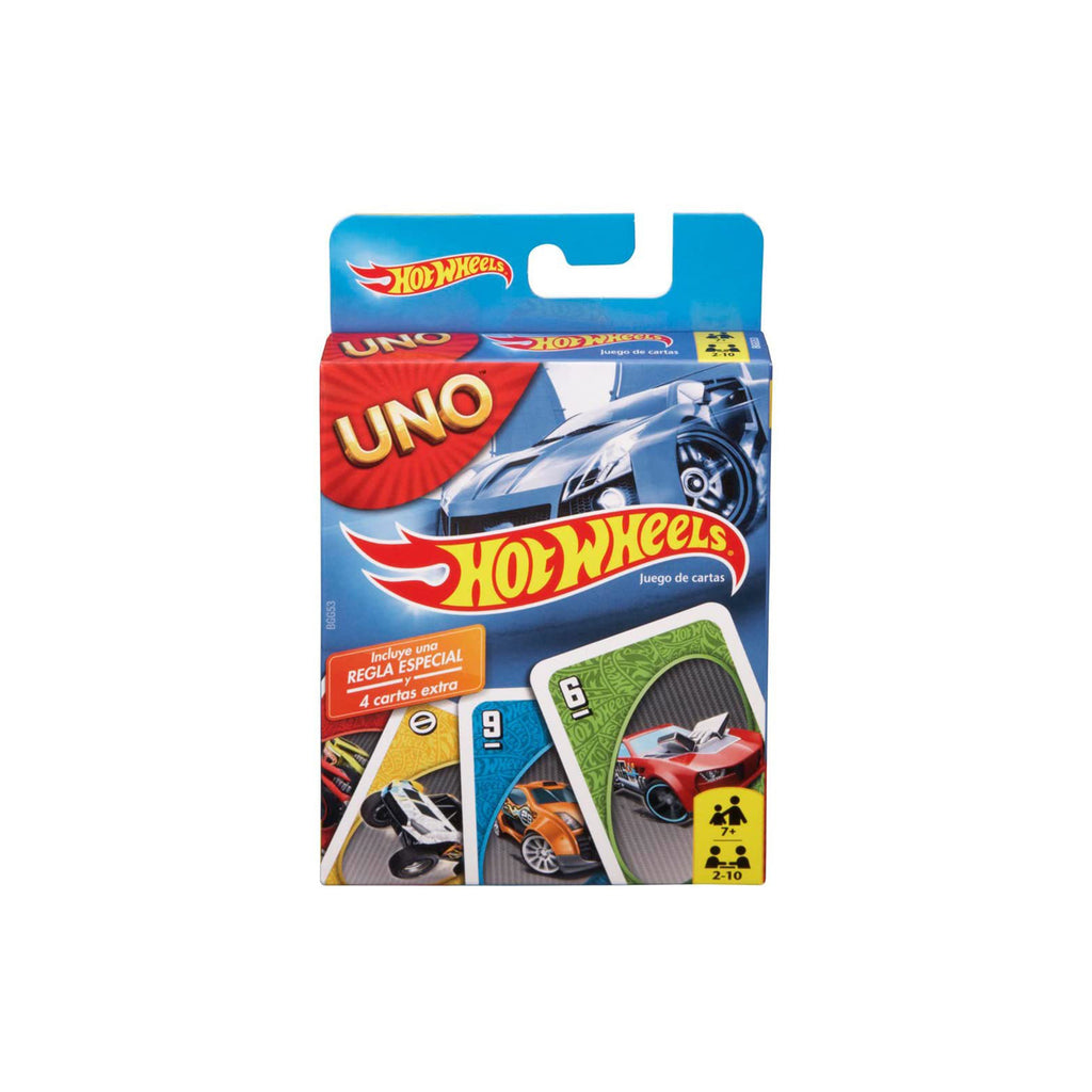 Uno Hot Wheels The Card Game