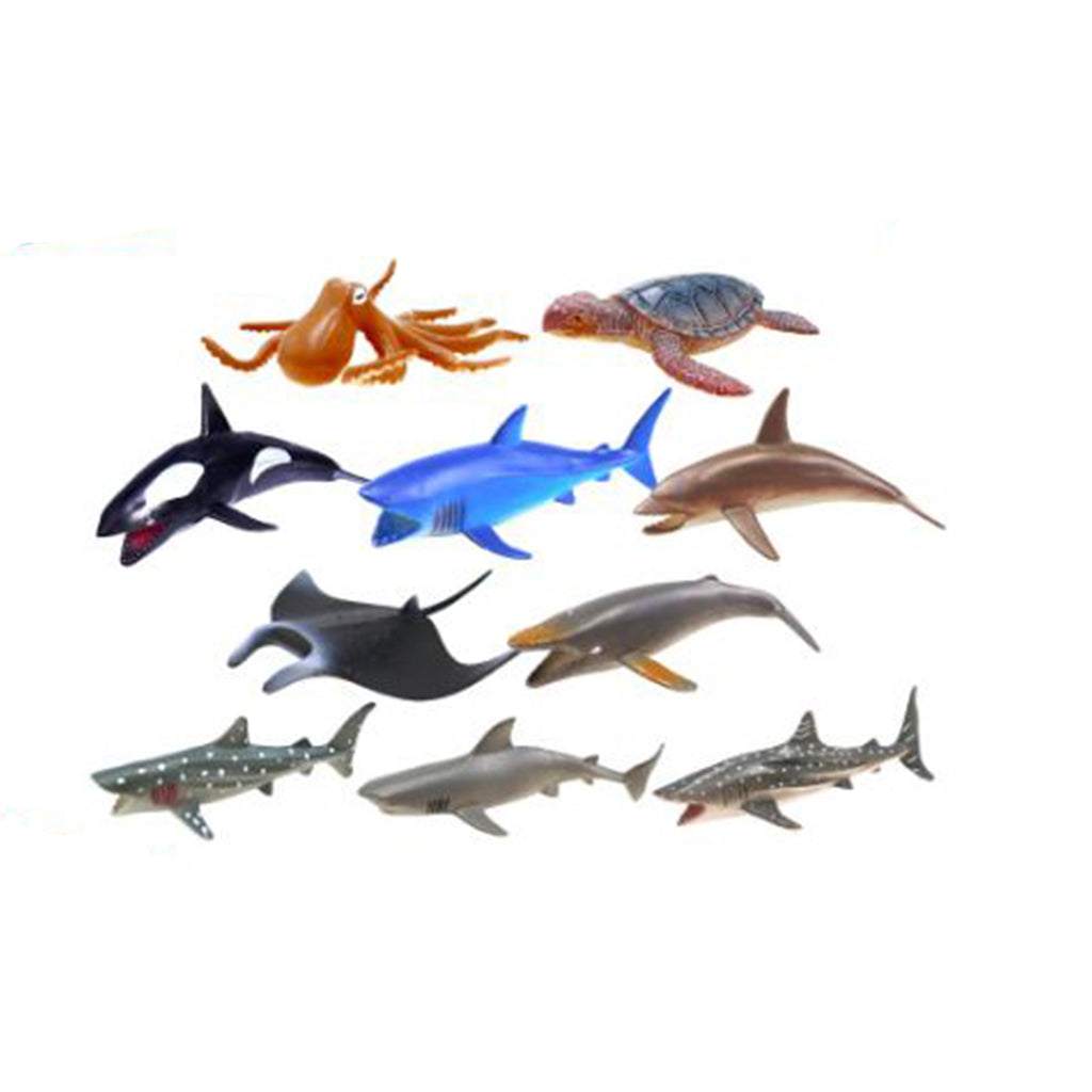 Wenno Ocean Animals With Augmented Reality 10 Piece Set