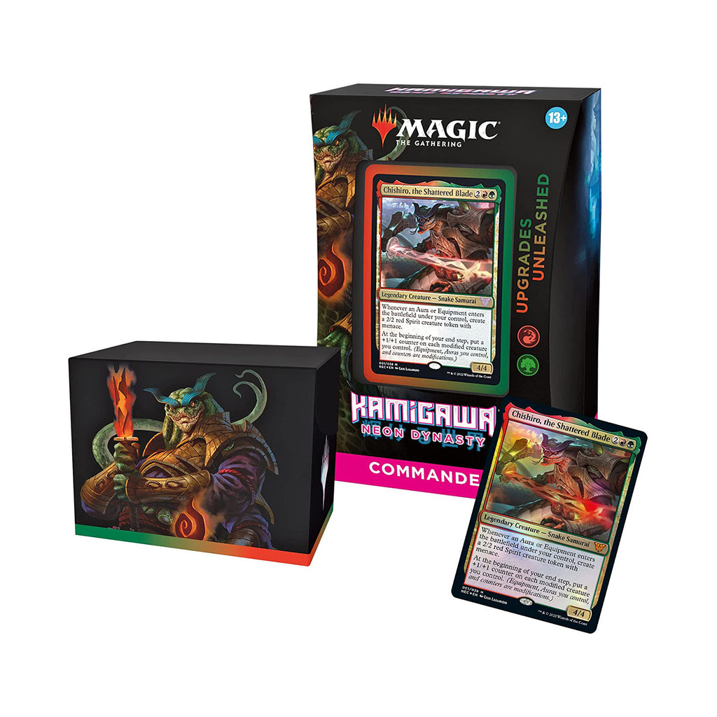 Magic Kamigawa Neon Dynasty Upgrades Unleased Box Set - Radar Toys