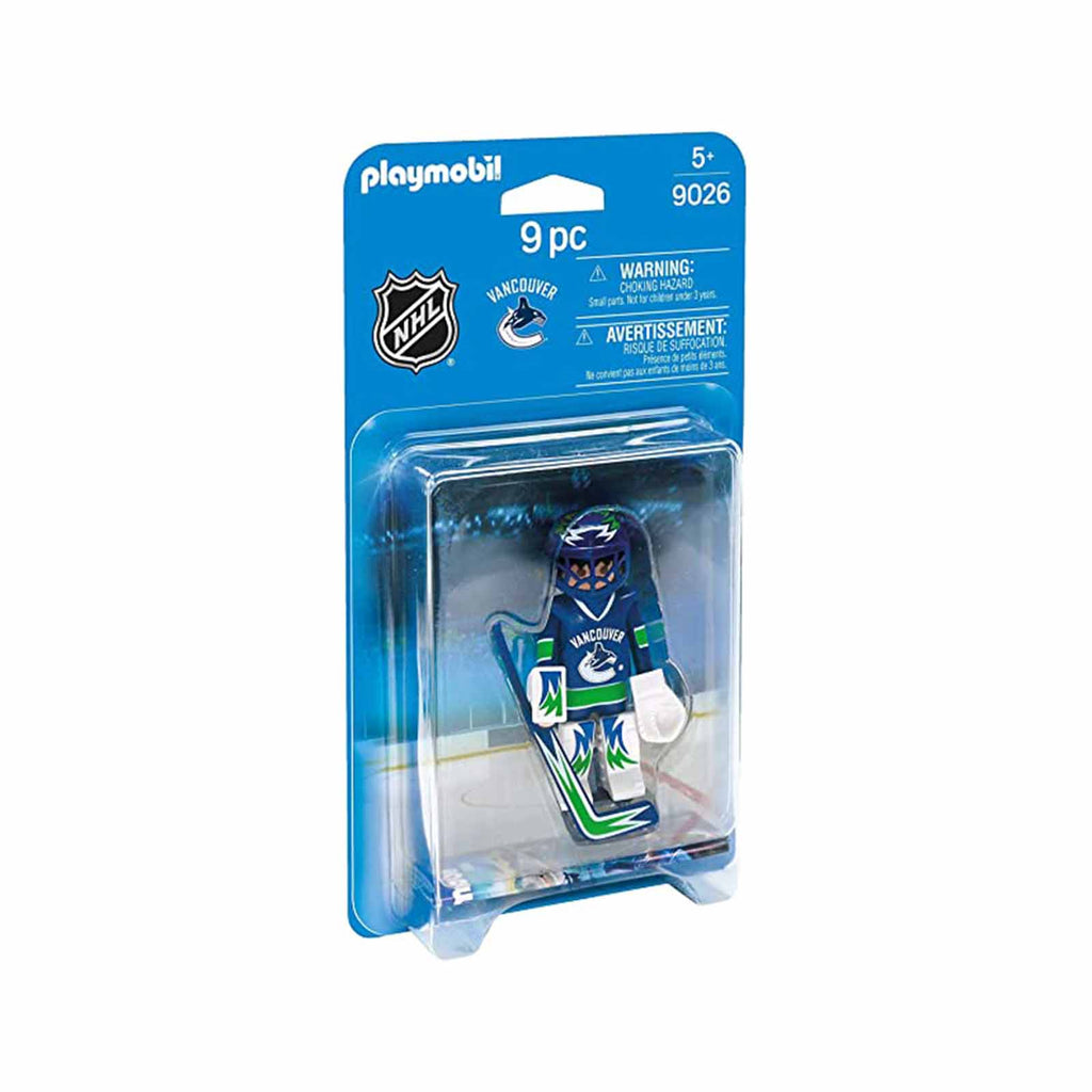 Playmobil NHL Vancouver Canucks Goalie Player Figure - Radar Toys
