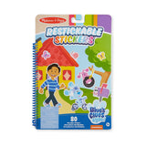 Melissa And Doug Blues Clues And You 80 Reusable Restickable Stickers Set - Radar Toys