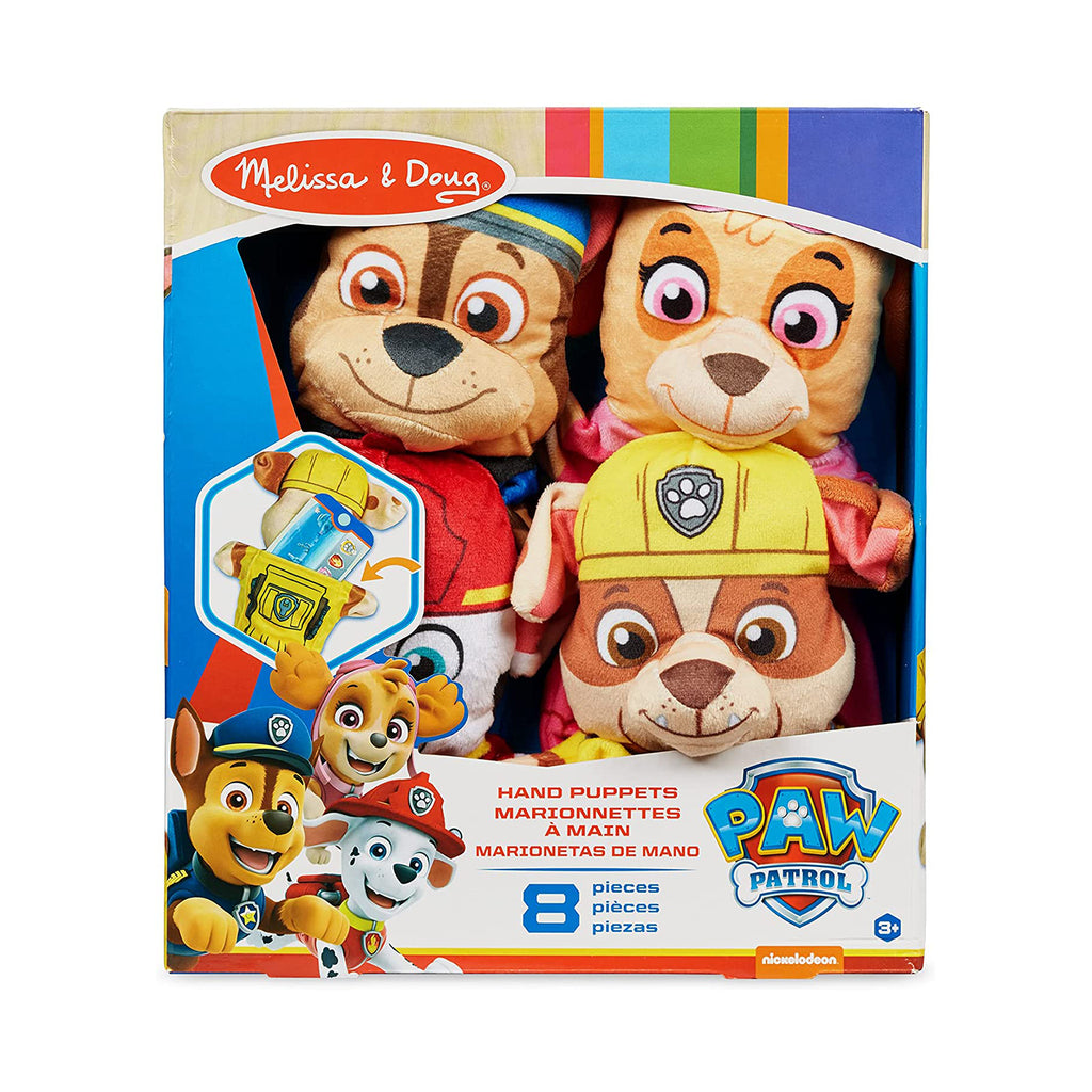 Melissa And Doug Paw Patrol Plush Hand Puppets Set - Radar Toys