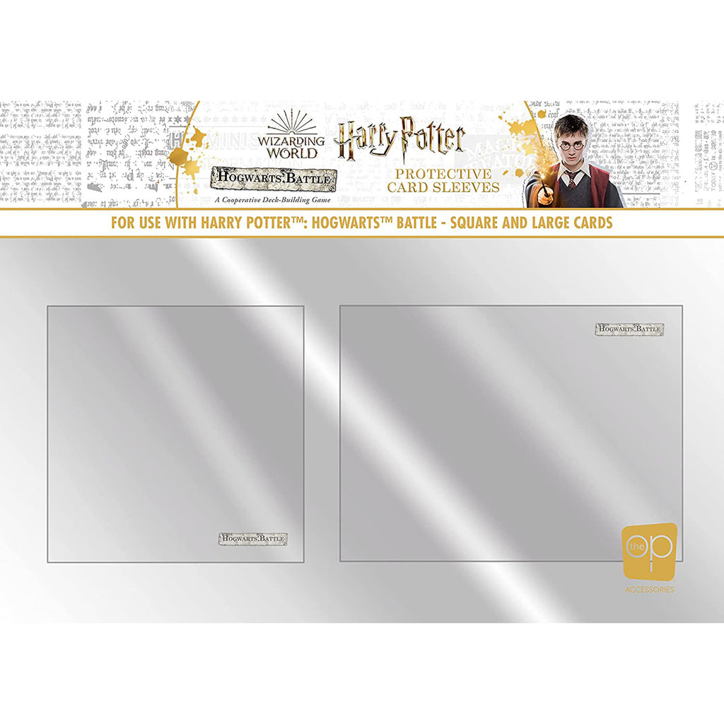 USAopoly Harry Potter Hogwarts Battle 65 Count Square And 70 Count Large Sleeves - Radar Toys