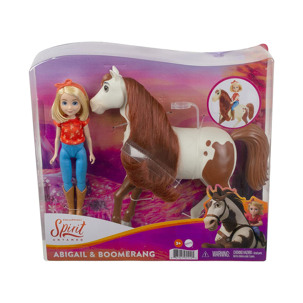 Spirit Untamed Abigail And Boomerang Figure Set