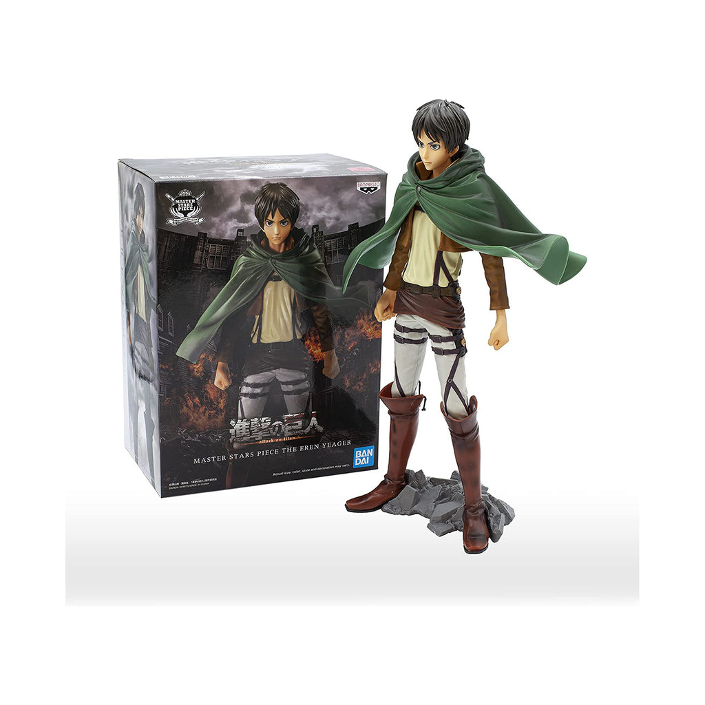 Banpresto Attack On Titan Master Stars Piece Eren Yeager Figure - Radar Toys