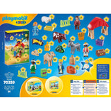 Playmobil Advent Calendar 1.2.3. Christmas Manger Building Set 70259 - Radar Toys