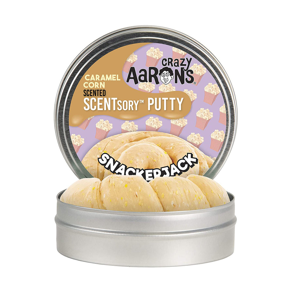 Crazy Aaron's Scentsory Putty Scented 2.75 Inch Snackerjack Thinking Putty - Radar Toys