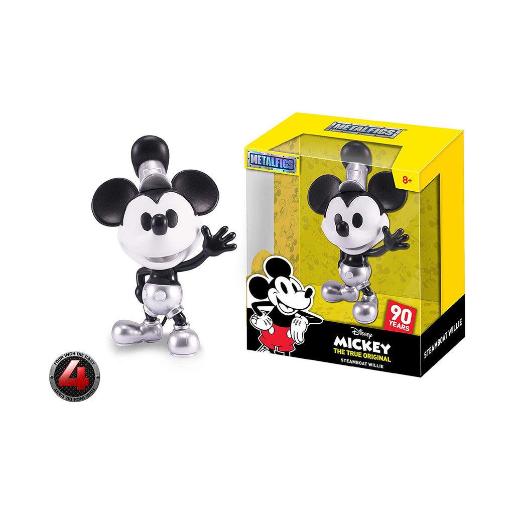 Jada Toys Metalfigs Disney Steamboat Willie 4 Inch Diecast Figure