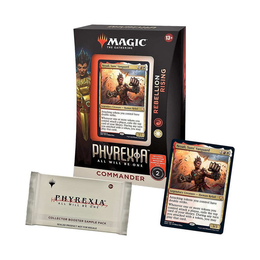 Magic The Gathering All Will Be One Rebellion Rising Commander Deck - Radar Toys