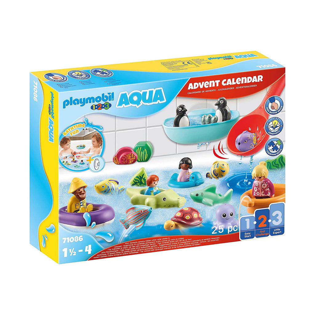 Playmobil 123 Aqua Advent Calendar Building Set 71086 - Radar Toys