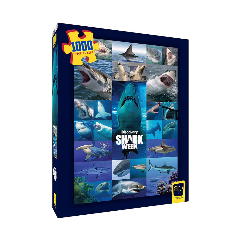 USAopoly Discovery Shark Week Shiver Of Shark 1000 Piece Puzzle