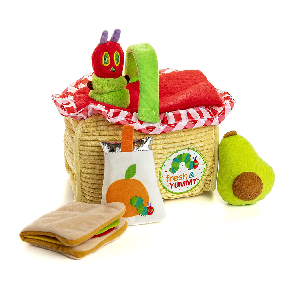 The Very Hungry Caterpillar Picnic Basket Plush Toy - Radar Toys