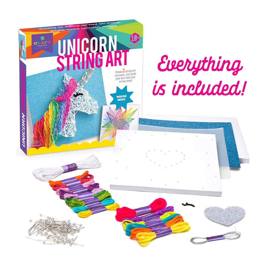 Craft Tastic Unicorn String Art Kit