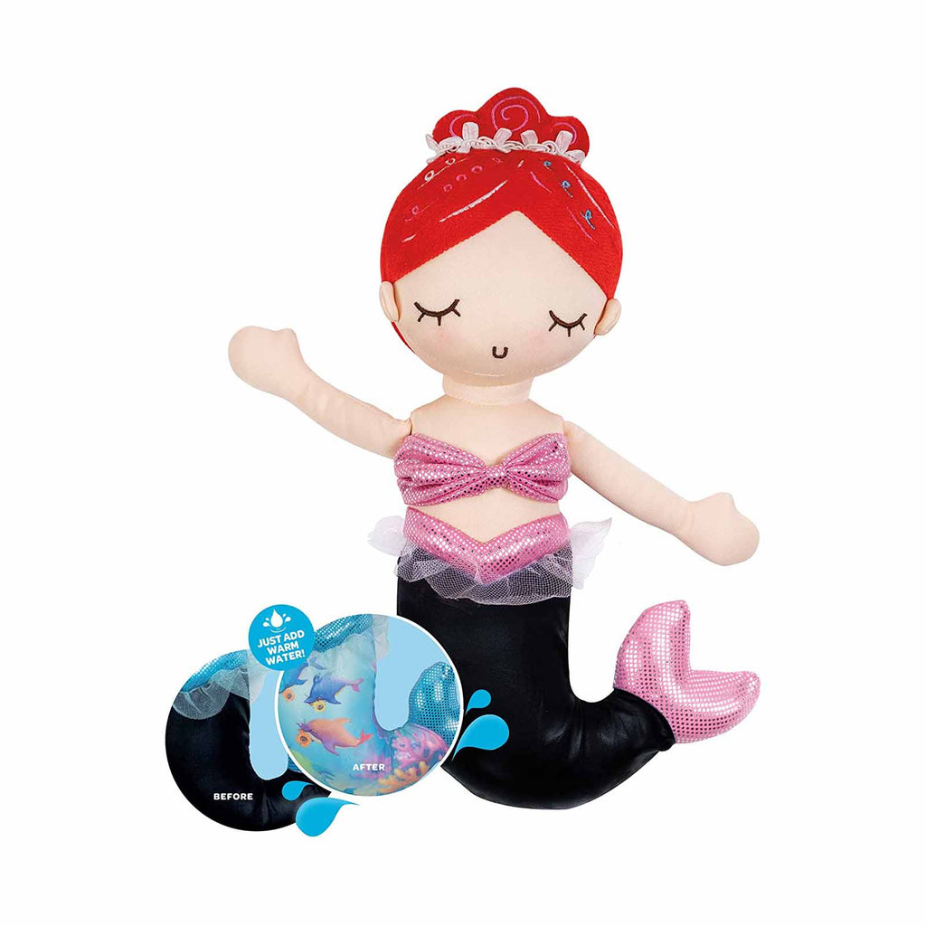 Adora Mermaid Magic Doll Ariel 10 Inch Soft Doll - Radar Toys