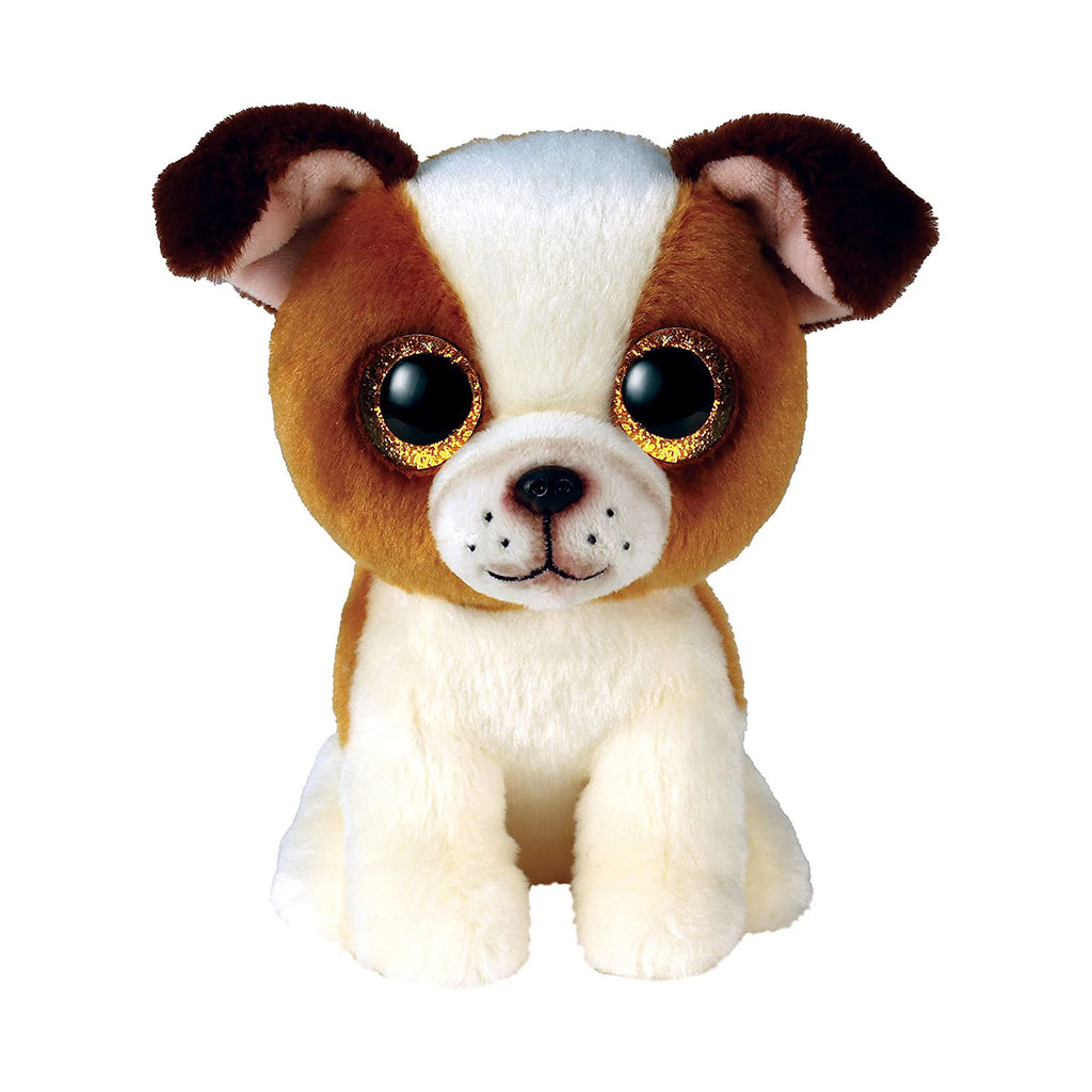 Ty Hugo Dog Brown 6 Inch Plush Figure