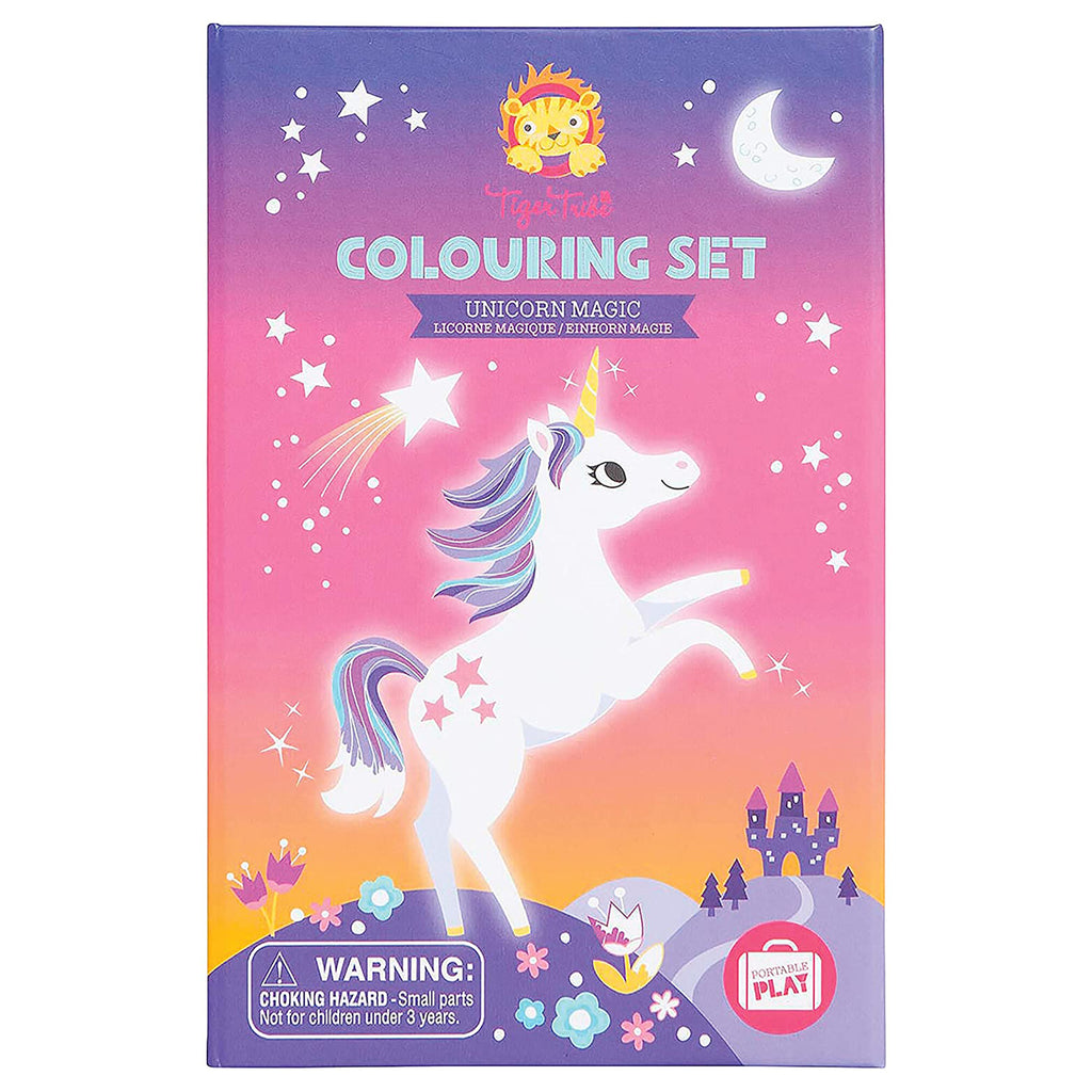 Tiger Tribe Unicorn Magic Coloring Set - Radar Toys