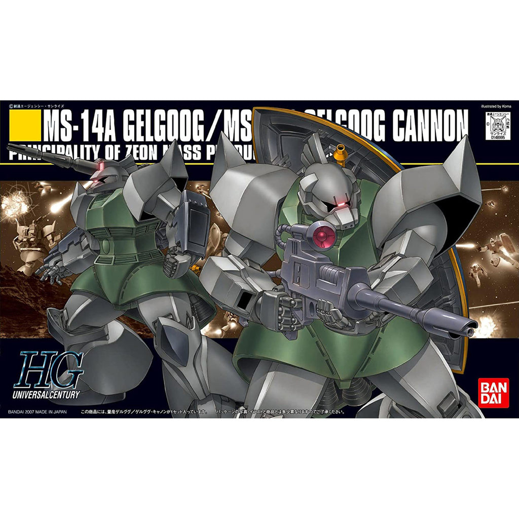 Bandai Mobile Suit Gundam HG MS-14A Gelgoog 1:144 Scale Model Kit