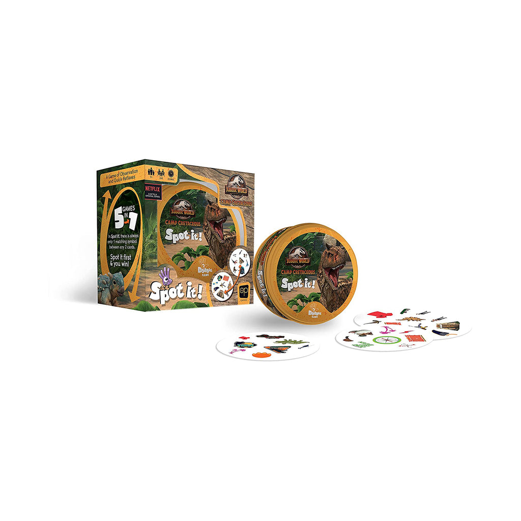 USAopoly Spot It Jurassic World Camp Cretaceous The Game