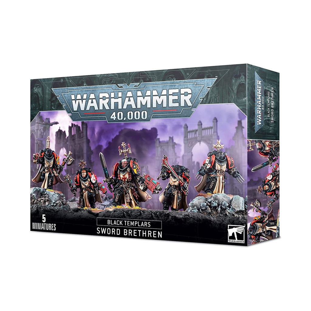 Warhammer 40,000 Black Templars Sword Brethren Set - Radar Toys