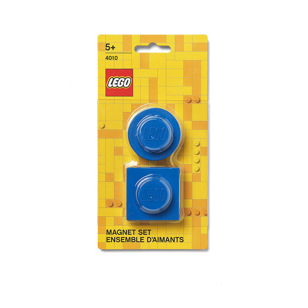 Lego® Storage Magnet Set Of 2 Bright Blue - Radar Toys