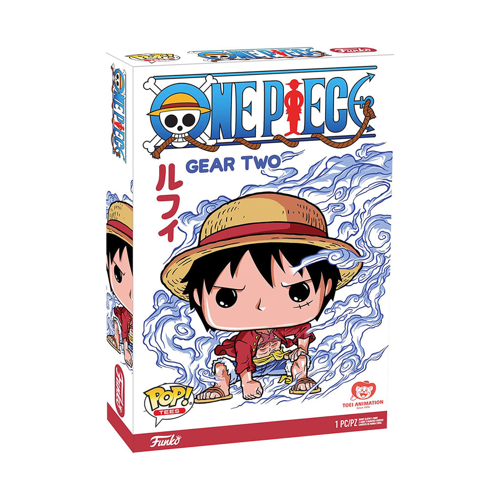 Funko One Piece POP Boxed Tees Luffy Gear Two Tee Shirt Adult