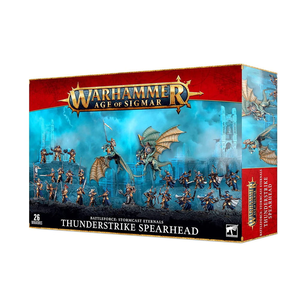 Warhammer Age Of Sigmar Stormcast Eternals Thunderstrike Spearhead Battleforce - Radar Toys
