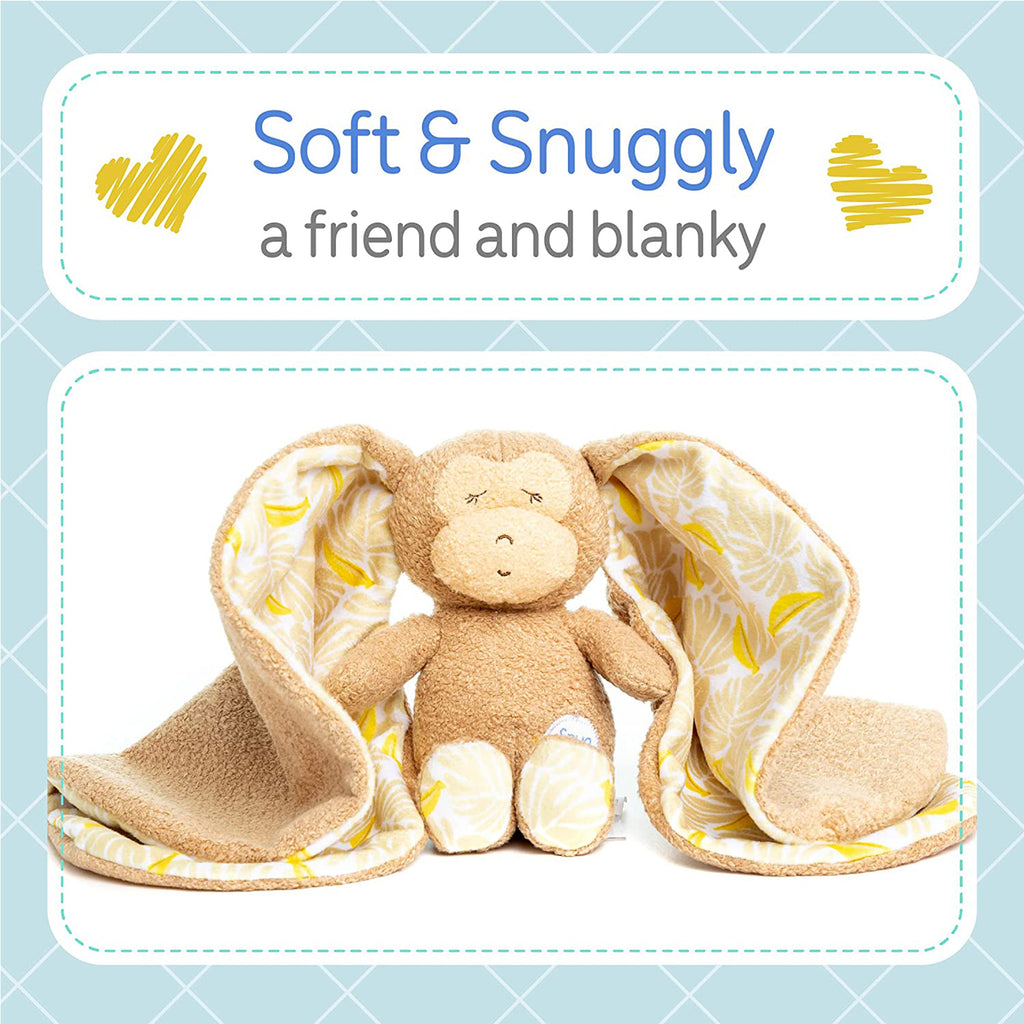 Snug Hug Blanky Monkey - Radar Toys