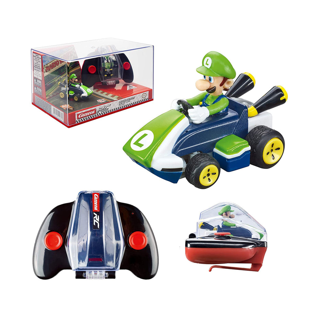 Carrera RC Mario Kart Luigi Mini RC Car - Radar Toys