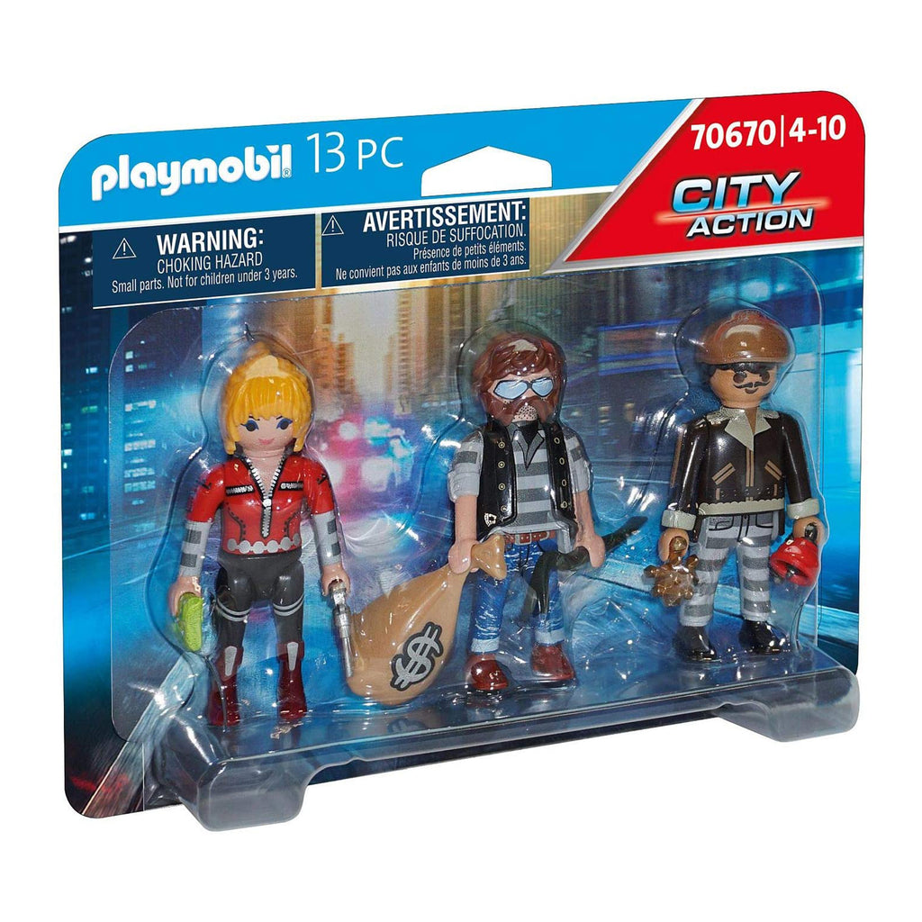 Playmobil City Action Thief Figure Set 70670 - Radar Toys
