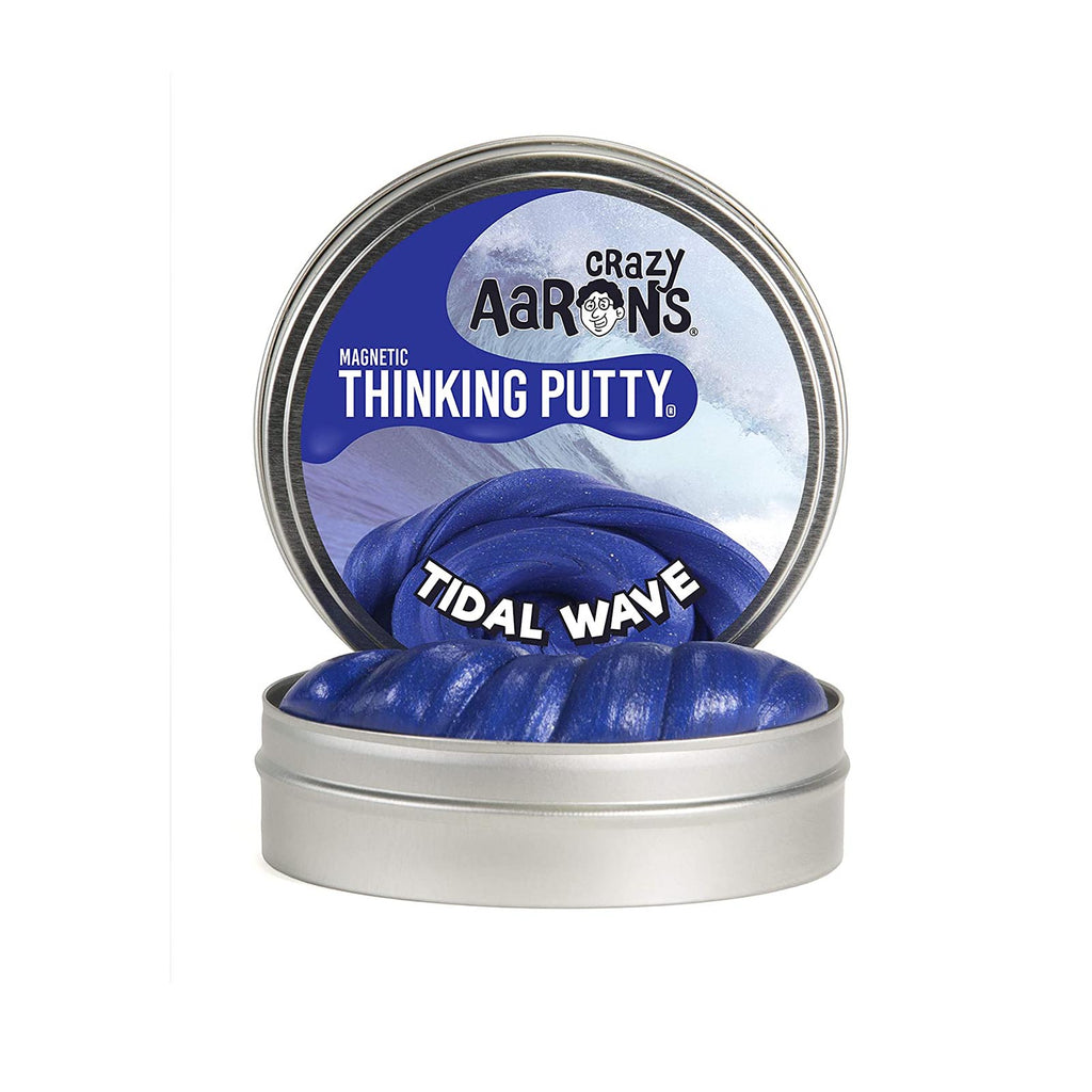Crazy Aaron's Magnetic Thinking Tidal Wave 4 Inch Putty Tin - Radar Toys