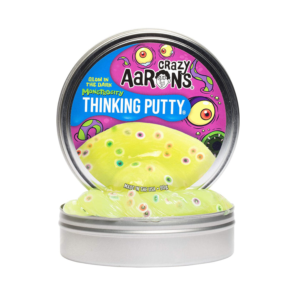 Crazy Aaron's Glow In The Dark Monstrosity Thinking Putty - Radar Toys
