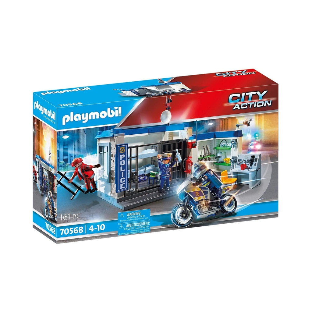 Playmobil City Action Police Escape Building Set 70568 - Radar Toys