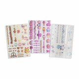 Melissa And Doug Pink Silver Gold Metallic Temporary Tattoos - Radar Toys