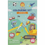 Schylling Tiger Tribe Adventures Colouring Set - Radar Toys