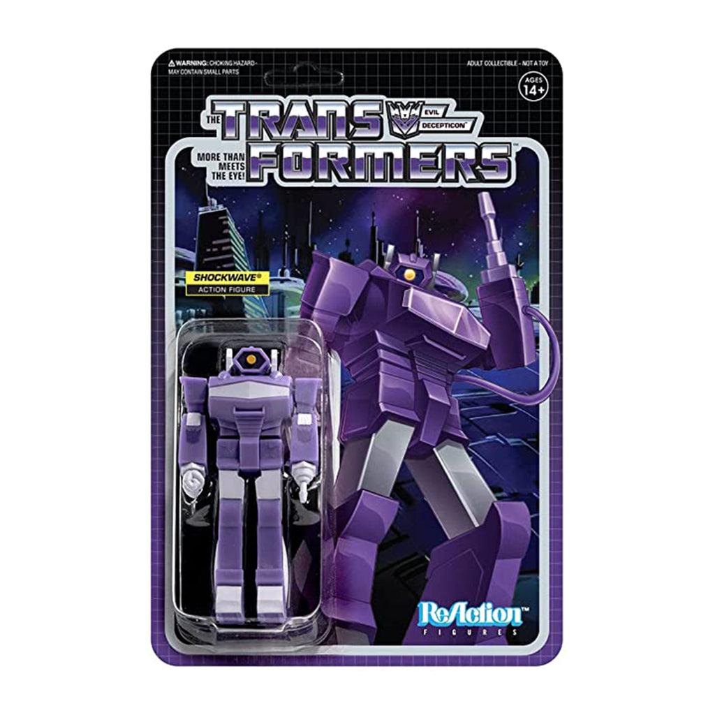 Super7 Transformers Shockwave Reaction Figure