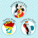 Disney Mickey Mouse Spinner Ball On The Go Activity Toy - Radar Toys