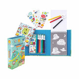 Schylling Tiger Tribe Adventures Colouring Set - Radar Toys
