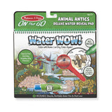 Melissa And Doug Water Wow Animal Antics Deluxe Reusable Activity Pad - Radar Toys