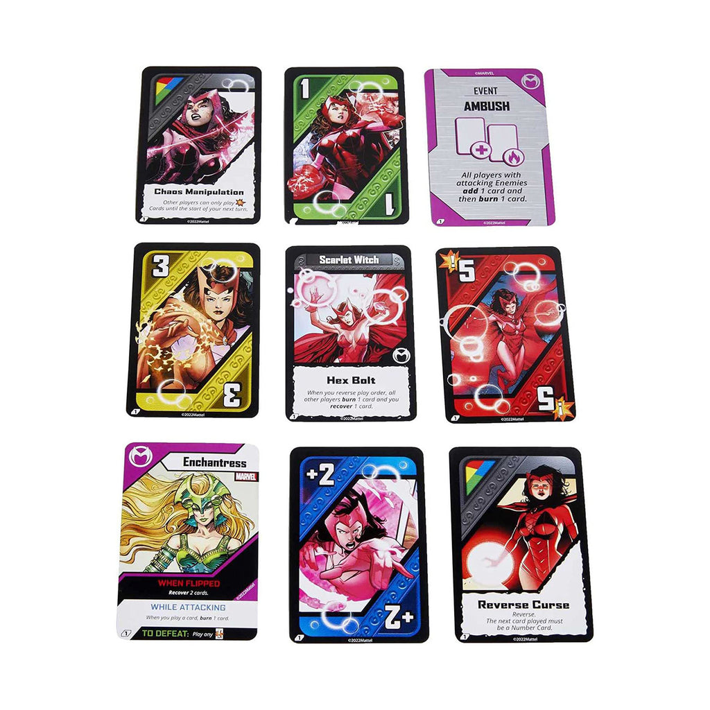 UNO Ultimate Marvel Scarlet Witch Add On Pack
