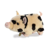 Aurora Miyoni Pot-Bellied Piglet Spotted 11 Inch Plush Figure - Radar Toys