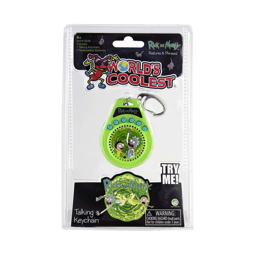 World's Coolest Rick And Morty Talking Keychain - Radar Toys