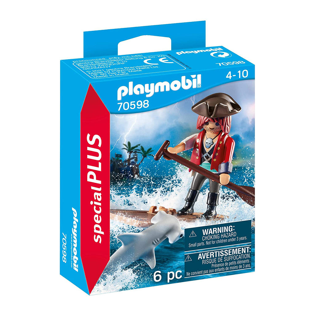 Playmobil Special Plus Pirate With Raft Building Set 70598 - Radar Toys