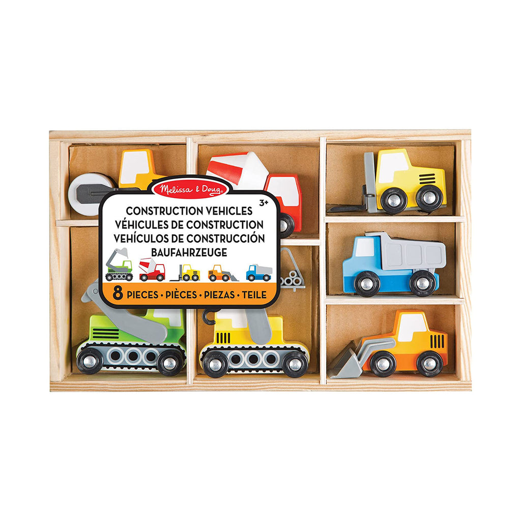 Melissa And Doug Wooden Construction Site Vehicles