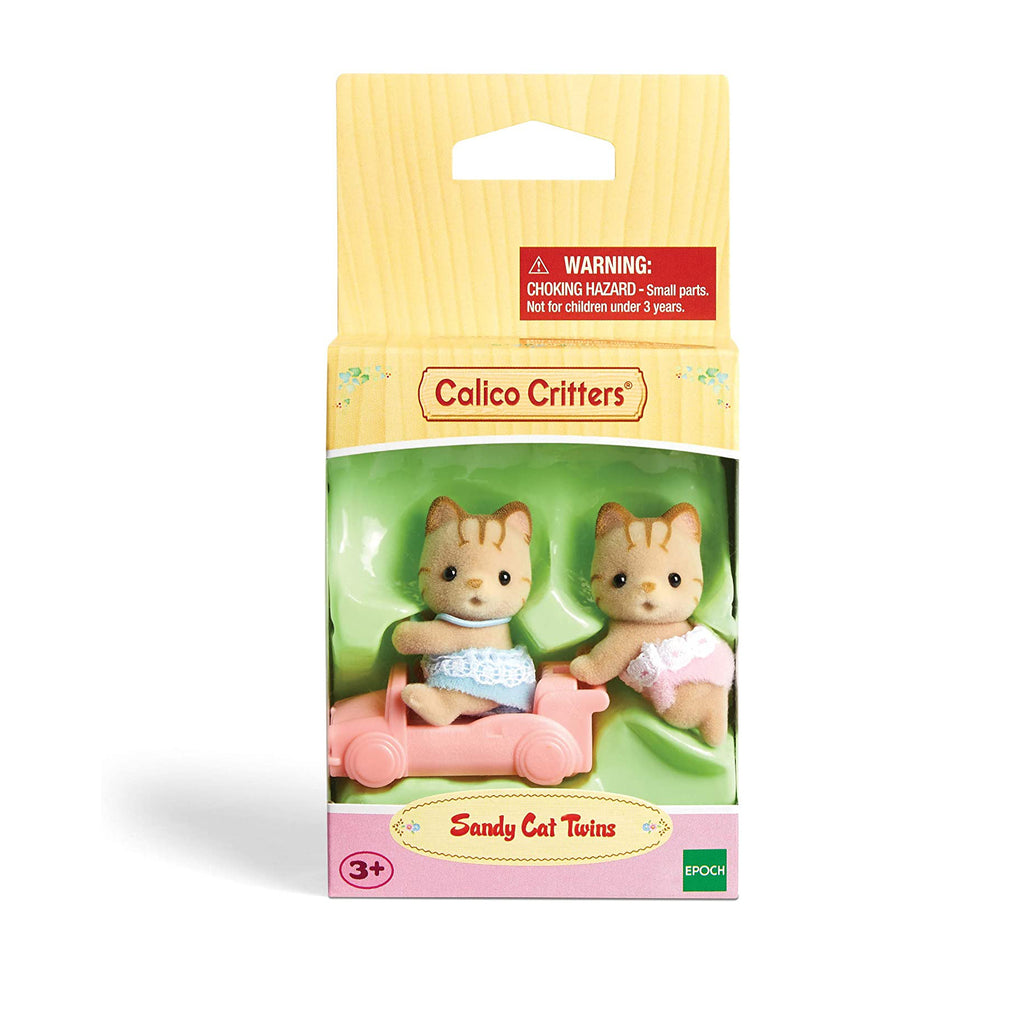 Calico Critters Sandy Cat Twins Figure Set - Radar Toys