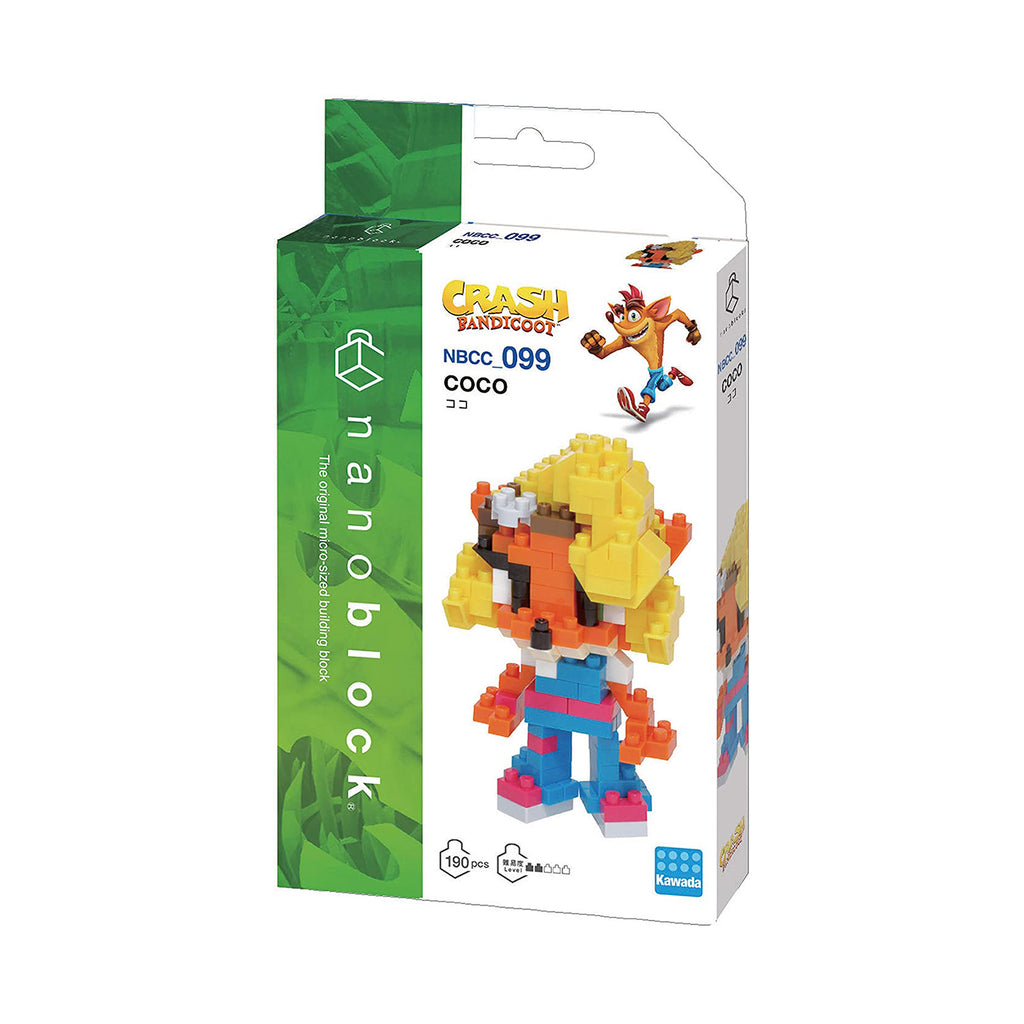 Nanoblock Crash Bandicoot Coco Building Set - Radar Toys