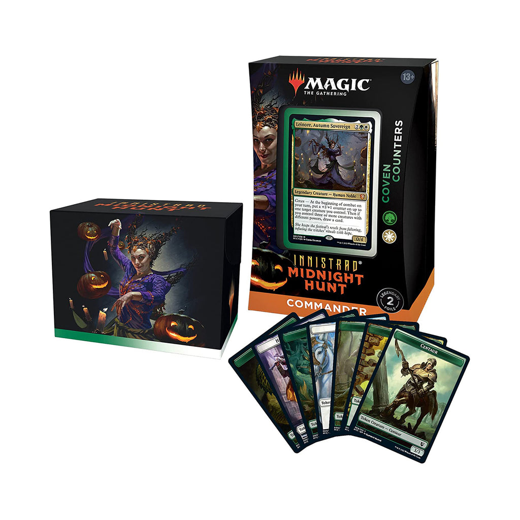 Magic Innistrad Midnight Hunt Coven Counters Commander Deck - Radar Toys