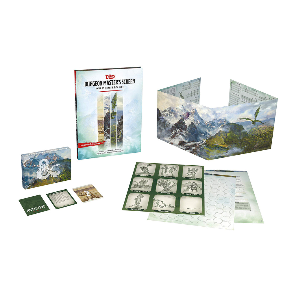 D&D Dungeon Master's Screen Wilderness Kit - Radar Toys