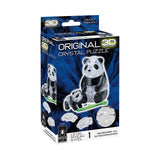 Bepuzzled Panda And Cub Level 1 3D Crystal Puzzle - Radar Toys