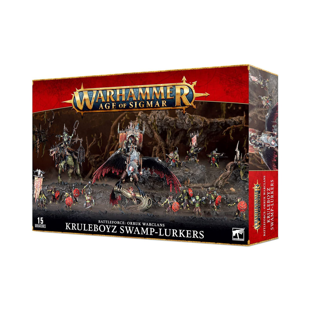 Warhammer Age Of Sigmar Orruk Warclans Kruleboyz Swamp-Lurk Battleforce - Radar Toys